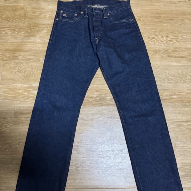 더블알엘 로우스트레이트 셀비지 31x30 