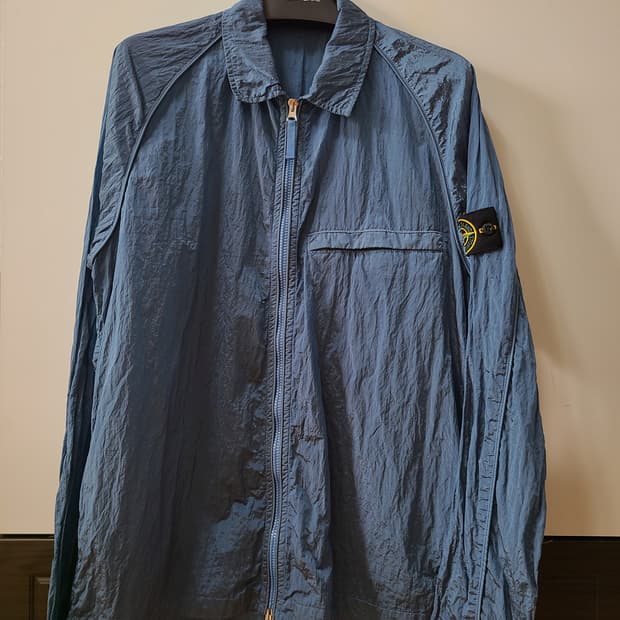 스톤아일랜드 나일론메탈 오버셔츠 L