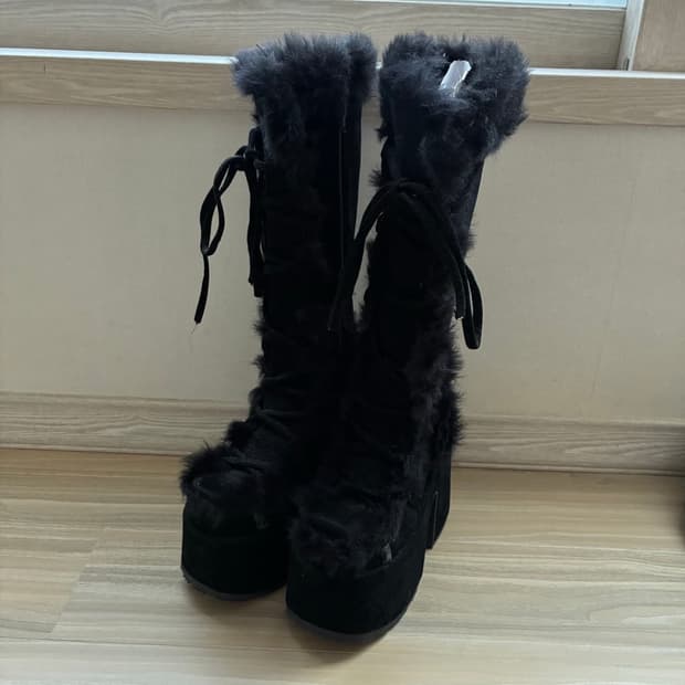 데모니아 카멜 퍼부츠 블랙 230