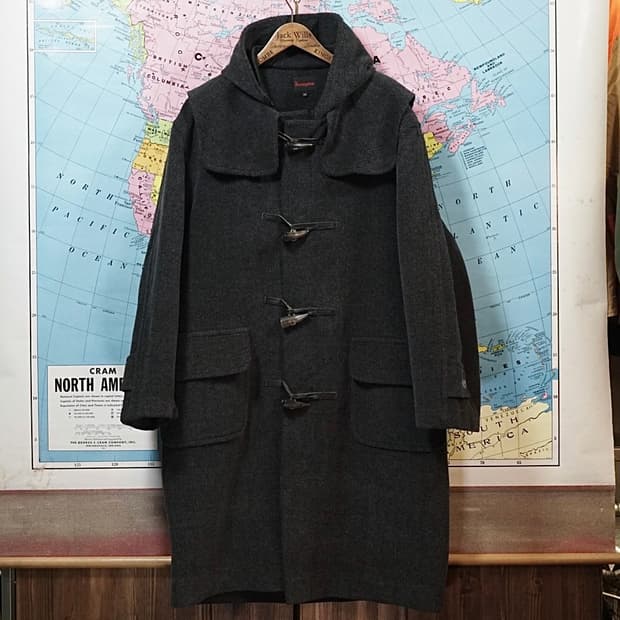 Brompton 런던 헤링본 더플코트