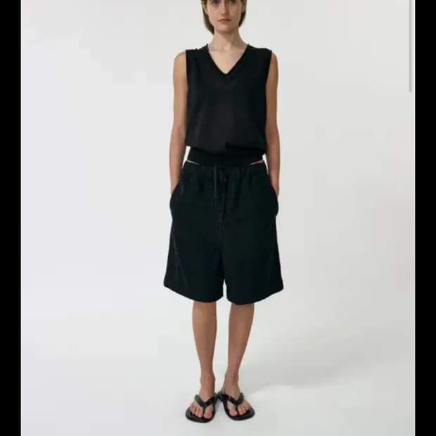 낫띵리튼 Dore sleeveless knit top (Black)