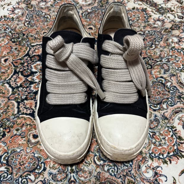 Rick Owens Jumbo lace Ramones 42.5