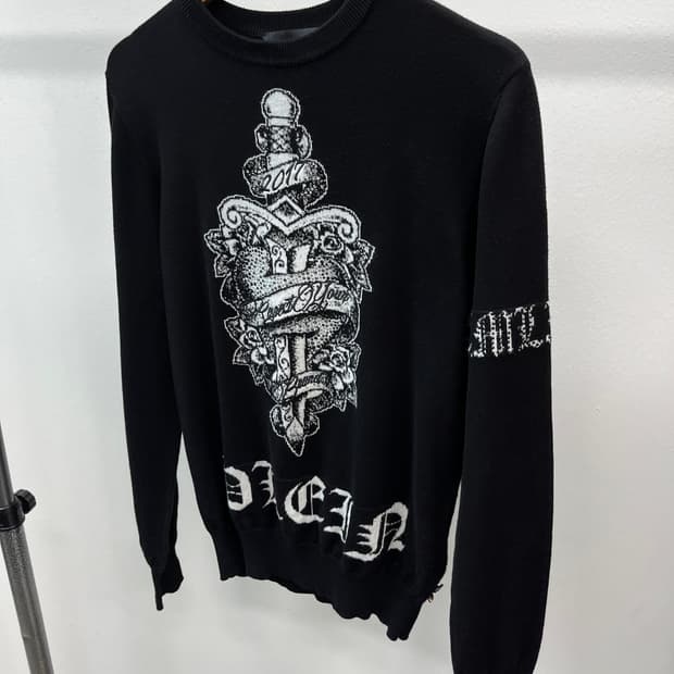 95) 필립플레인 스와브로스키 니트 