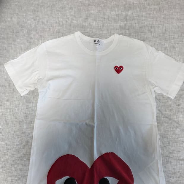 꼼데가르송 반팔 L