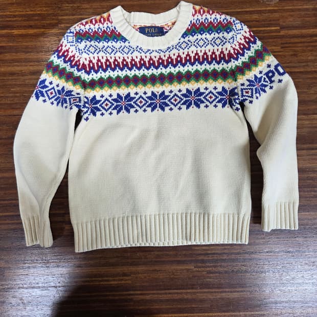 폴로랄프로렌 키즈 주니어 노르딕 패턴 니트 스웨터 8