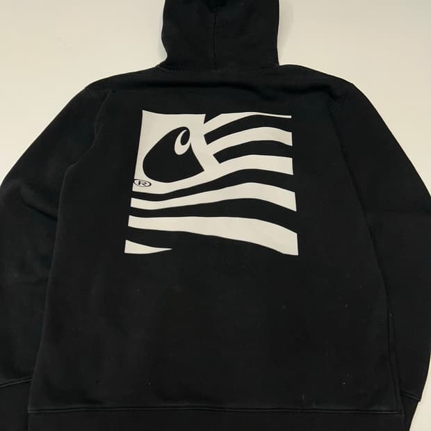 칼하트 wip 블랙 후디