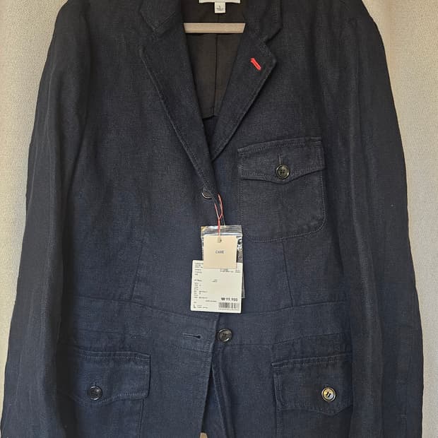 이네스 드 라 프레상쥬&유니클로 네이비 린넨 자켓( L) 새상품
