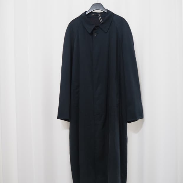1990's LANVIN PARIS balmaccan coat 