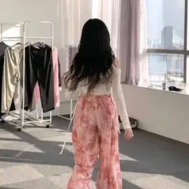 체리퀴리 타이다이 팬츠