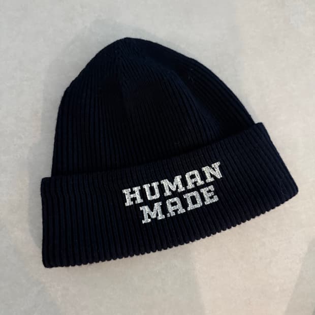 휴먼메이드 후드 네이비