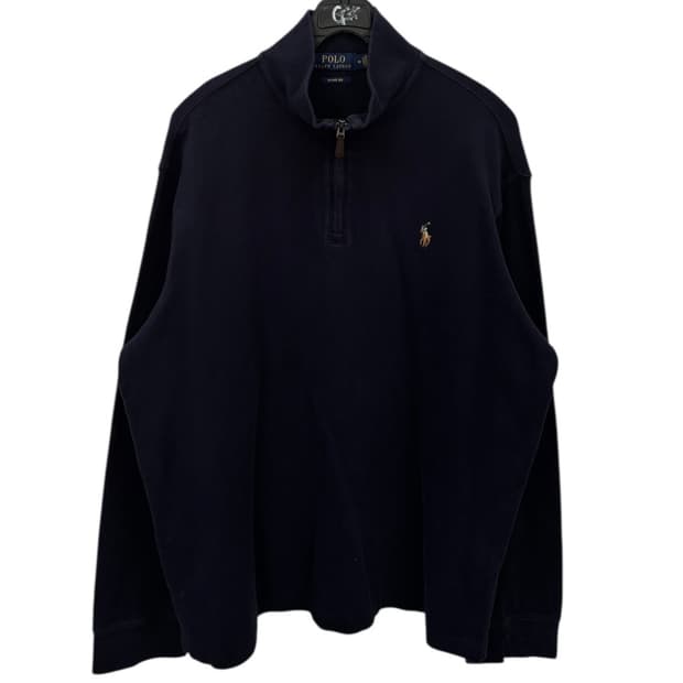 폴로랄프로렌 울 니트 반집업