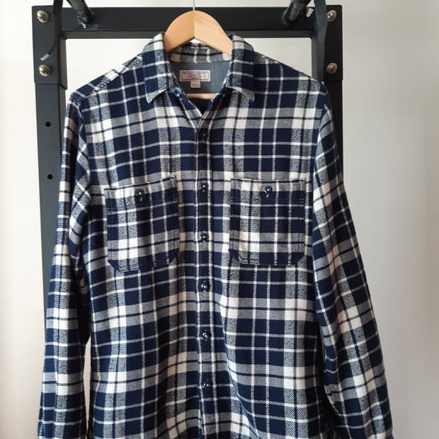 제이크루 wallace barnes 플란넬 체크셔츠