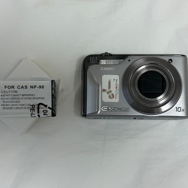 카시오 엑슬림 h10 카메라