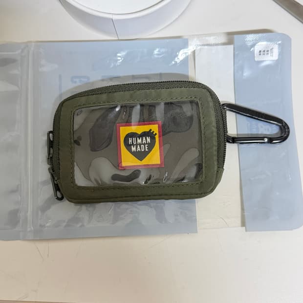 휴먼메이드 밀리터리 카드 지갑 올리브
