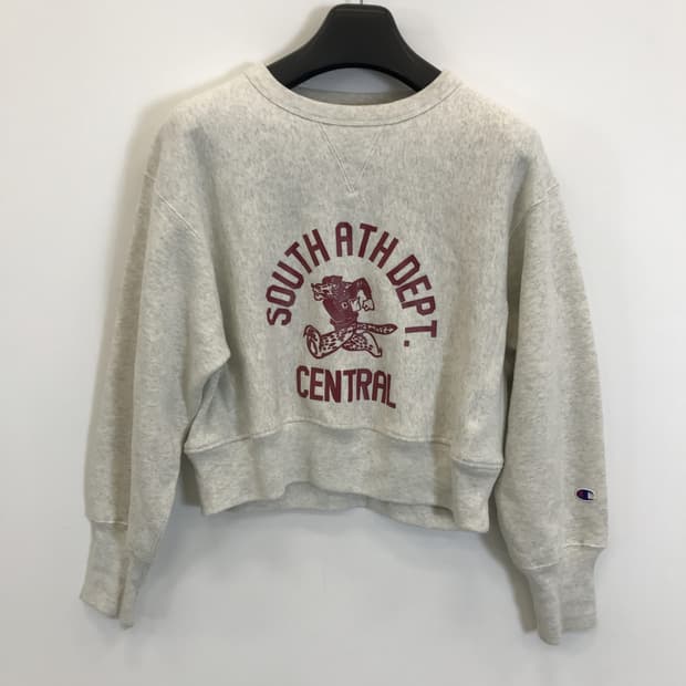 챔피온리버스위브 크롭 스웻셔츠 [여성M]