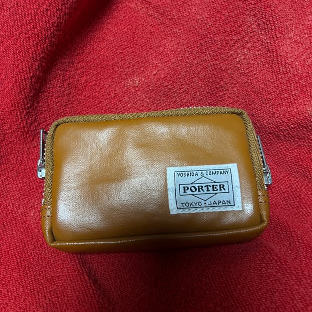 요시다 포터 프리스타일 멀티 코인 케이스 카멜