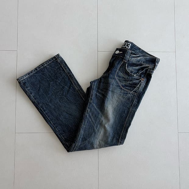 edwin) semi bootcut denim