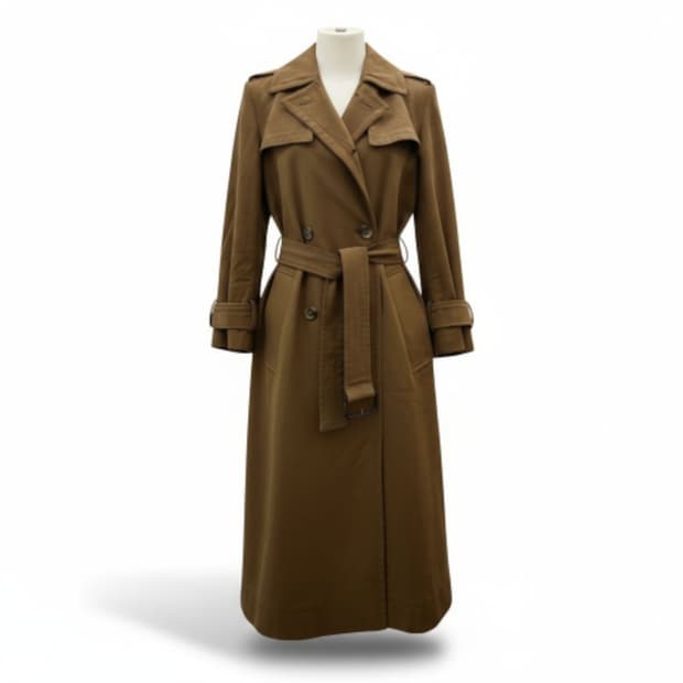 블루민 트렌치코트 m사이즈