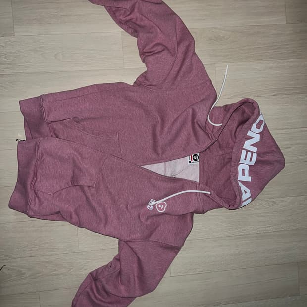 에이프 후드집업