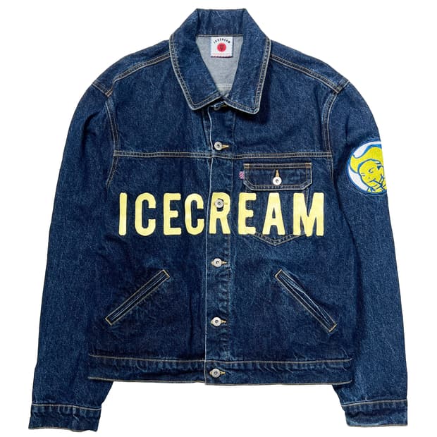 BBC 아이스크림 카우보이 데님 트럭커 자켓 (L)
