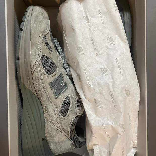 뉴발란스 x 디스이즈네버댓 991v2 그레이 260