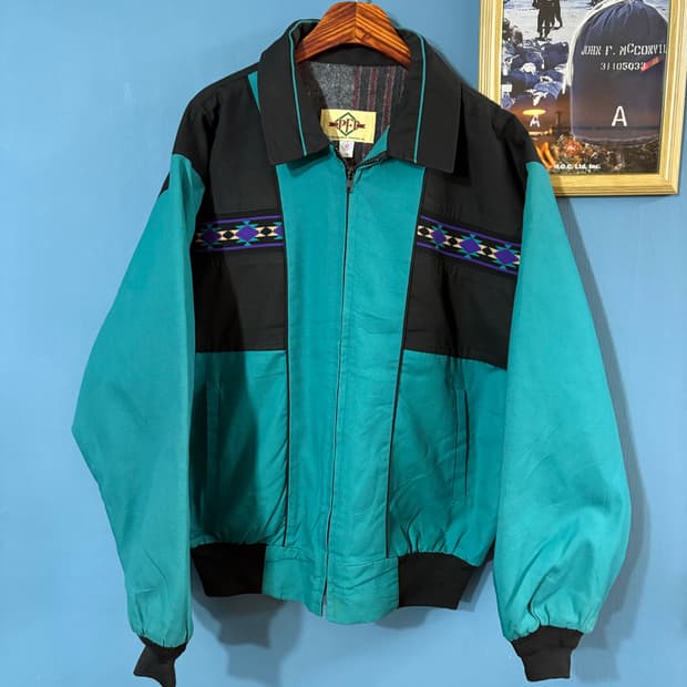 80‘s PFI Western wear Aztec Jacket