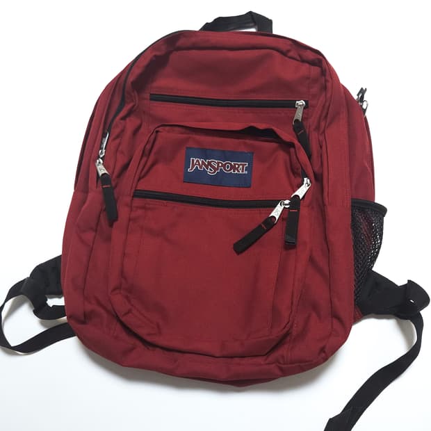잔스포츠 빅스튜던트 백팩 가방 버건디