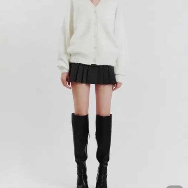 페인오어플레져 eva fur cardigan