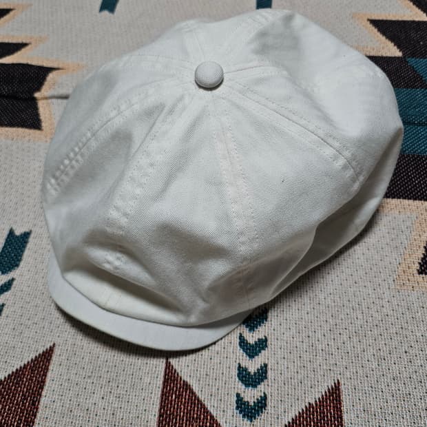 Rrl 화이트 hbt 뉴스보이캡 L사이즈 