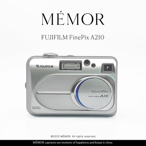 필카느낌🎞️후지필름 FUJIFILM FinePix A210 디카