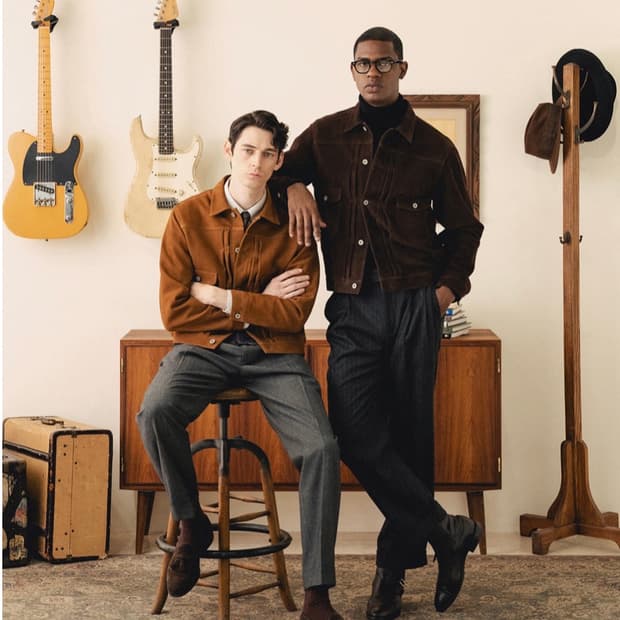 부기홀리데이 고트 스웨이드 자켓 스너프 M사이즈