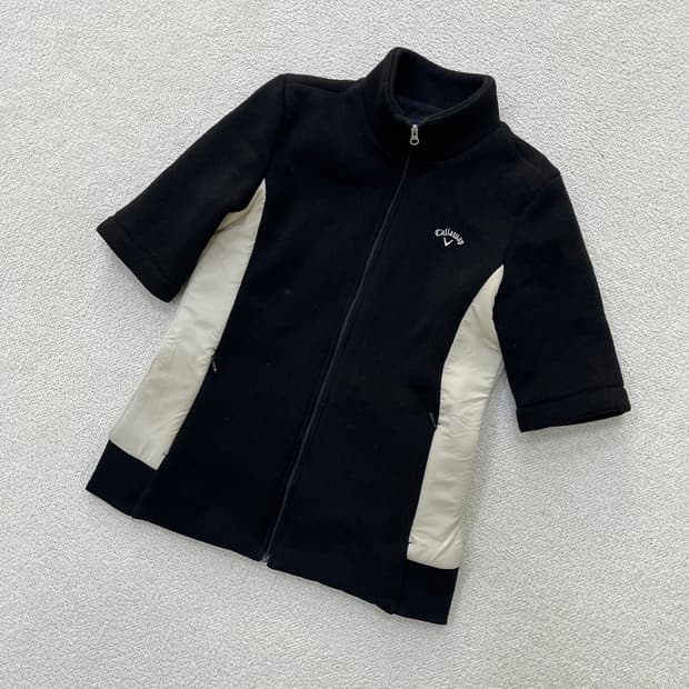 90 캘러웨이 골프 여성 반팔 집업 0415M