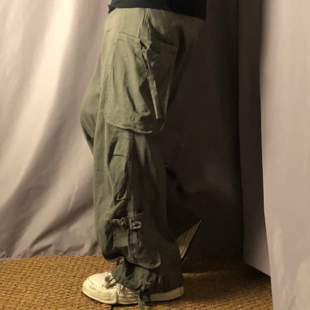 사스콰치 패브릭스 드로우스트링 카고팬츠