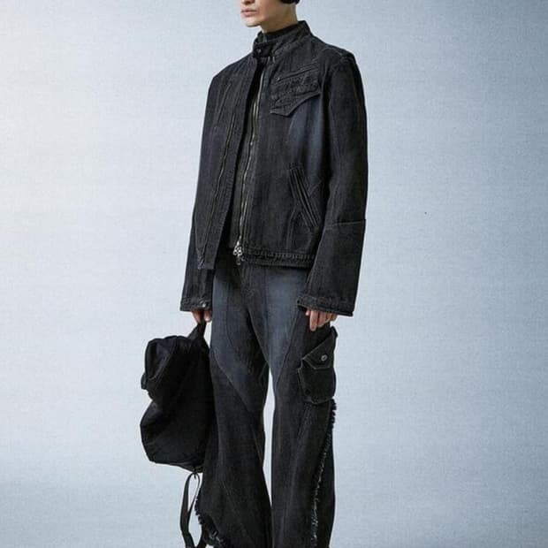 [XL] 23FW aesynctx 블레이저 차콜