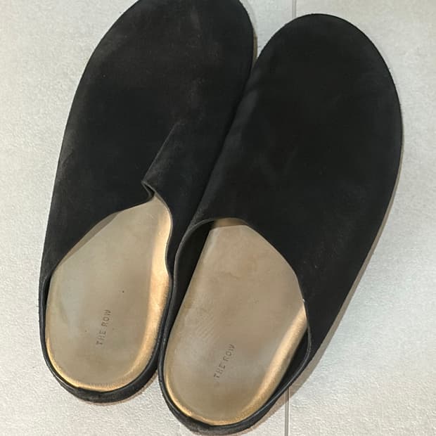 The row 휴고 스웨이드 뮬