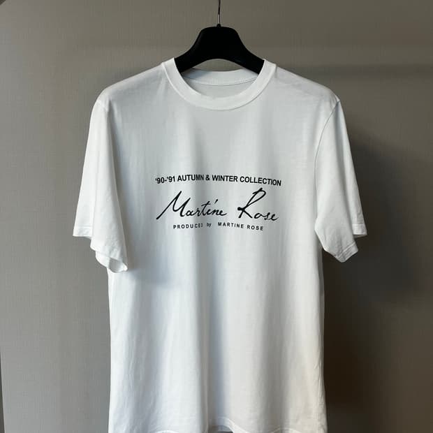 마틴로즈 클래식 로고 반팔티