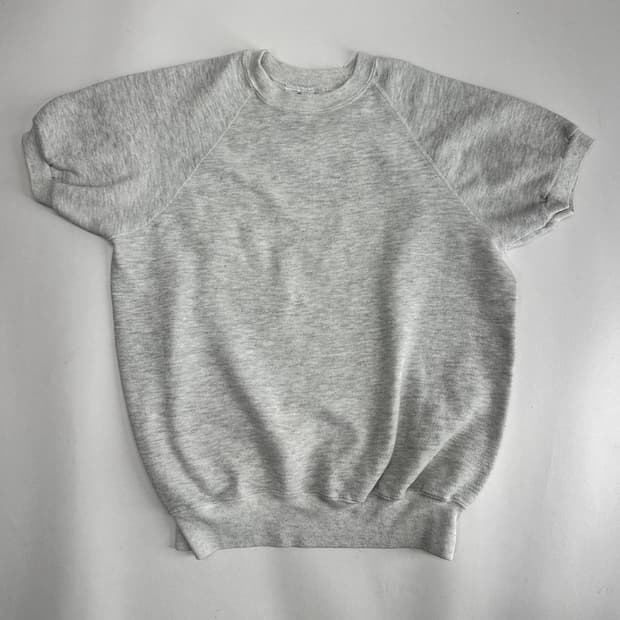 vintage 80s Lee usa made 반팔스웻 그레이