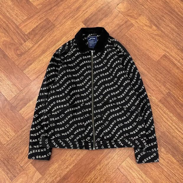 L(105) WKNDRS 위캔더스 WAVY DENIM  자켓