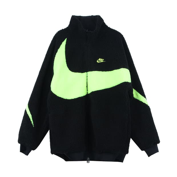 나이키 NIKE 빅스우시 검형 리버시블 자켓 후리스