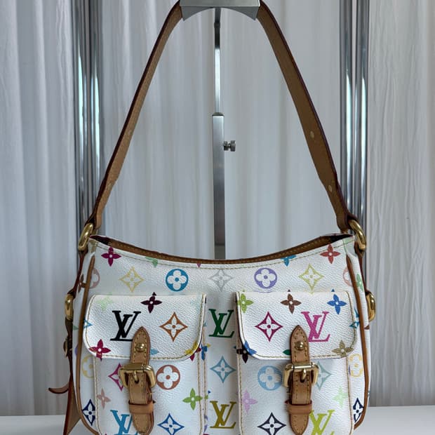 루이미통 멀티컬러 롯지 숄더백
