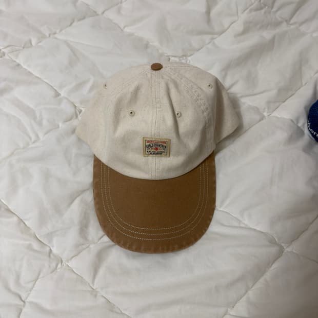 엘리먼트 X 폴로 랄프로렌 트윌 볼 캡 에크루 앤 러스틱 탄