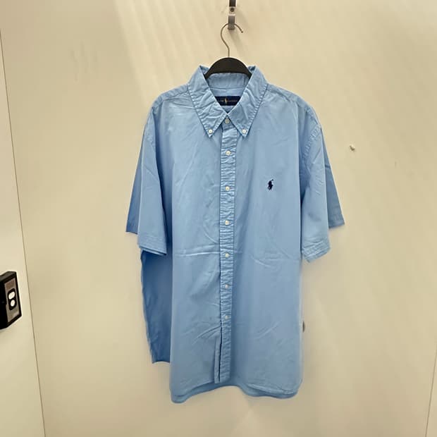 POLO 폴로 스카이블루 반팔셔츠