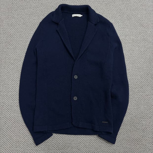 캘빈클라인진스 오픈카라 가디건 v1602