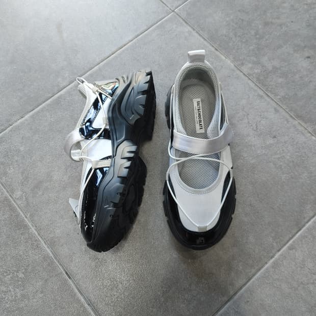 235 여성 스포티 빈티지 플랫 슈즈 메리제인 스니커즈