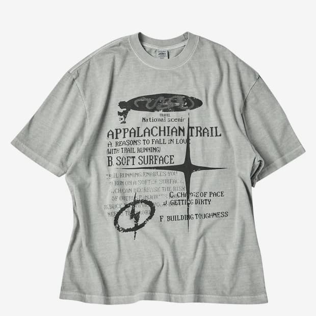 Travel 그레이 반팔 L사이즈