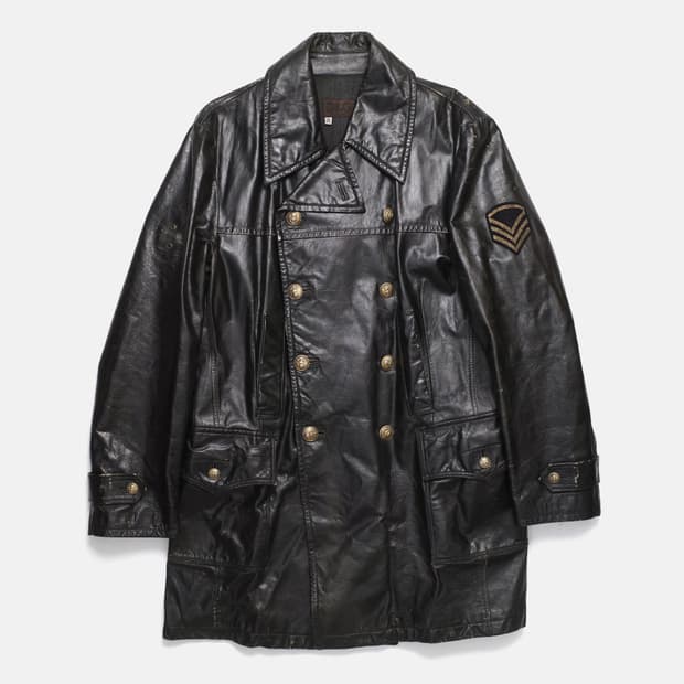 1997FW Dolce&Gabbana Leather Coat