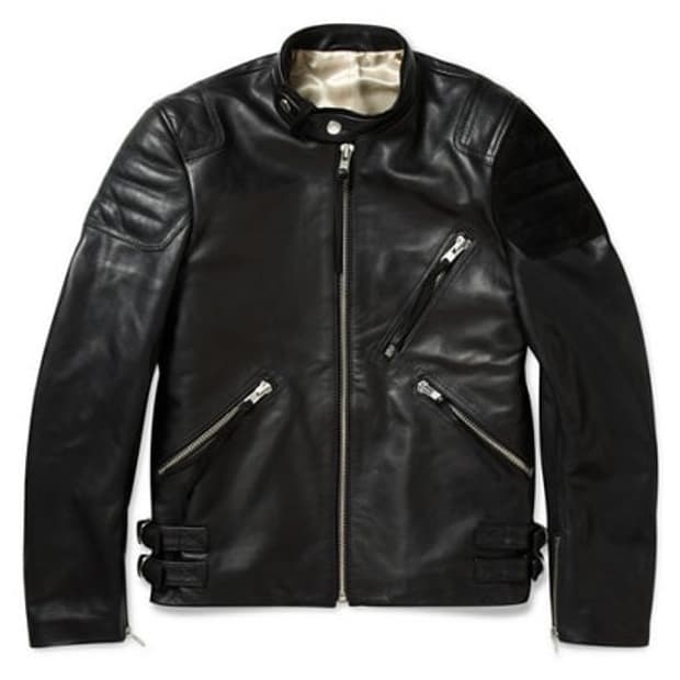 아크네 스튜디오 레더 자켓