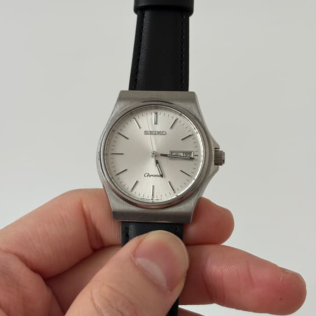 1980s Chronos Silver Quartz