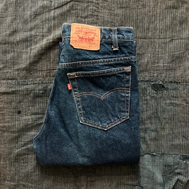 🇺🇸 80s USA 빈티지 리바이스 517 부츠컷 데님 팬츠