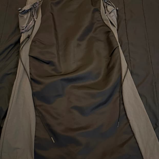 오호스 pocket long skirt